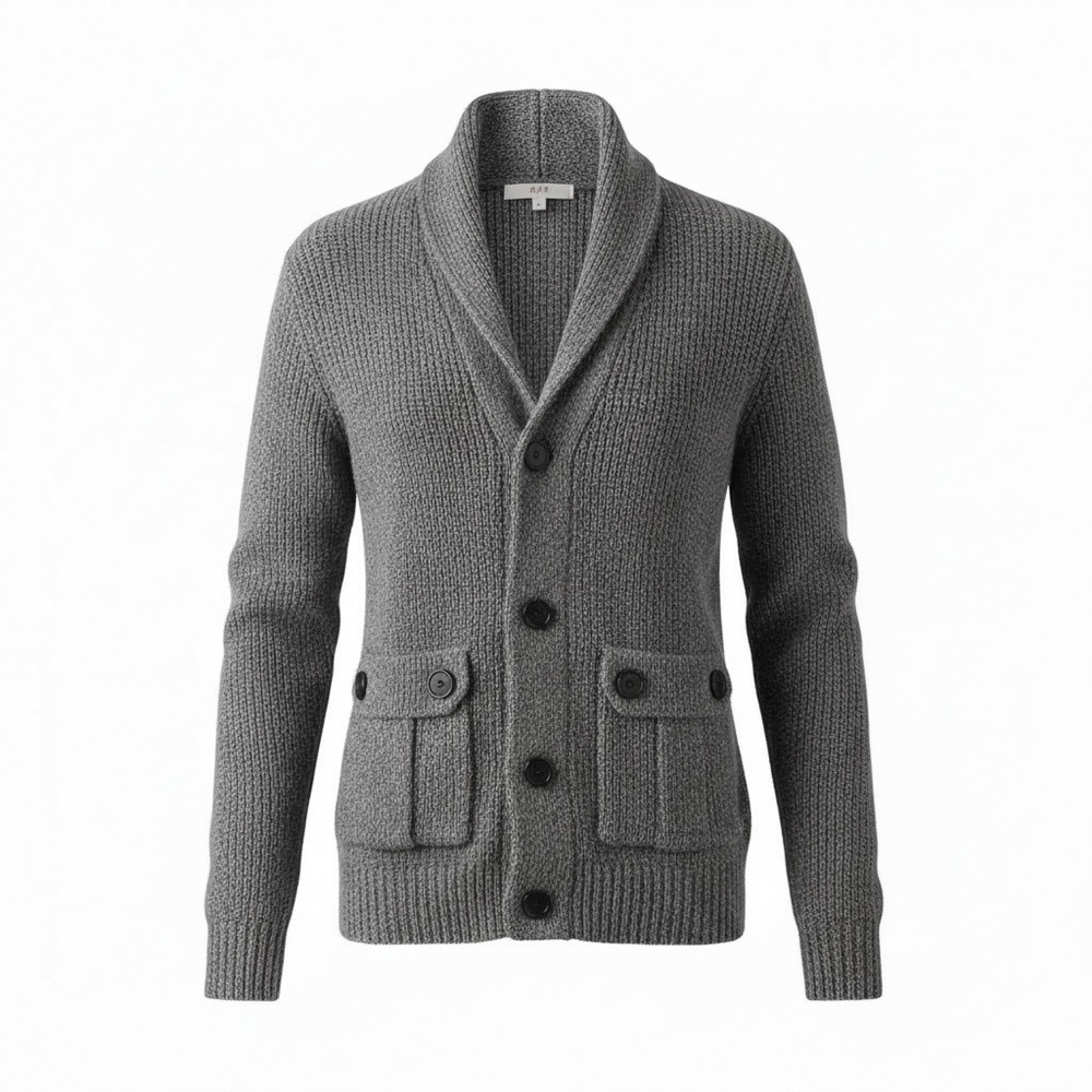 H&M Shawl Collar Button-Up Cardigan - Women’s XS